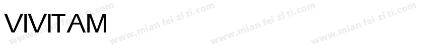 VIVITA Medium字体转换